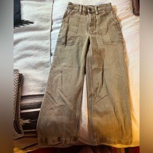 Women’s Wide Leg Wrangler Jeans. Size 24